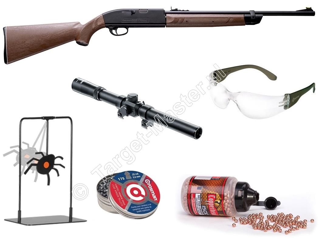 Crosman 2100 CLASSIC Air Rifle 4.50mm, .177, SET-1 Crosman 2100 CLASSIC Air Rifle 4.50mm, .177, SET-1